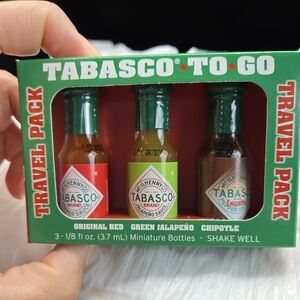 Tabasco Mini Travel Pack 3 bottles